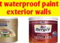 Best waterproof paint for exterior walls and waterproofing - Civil Sir ...